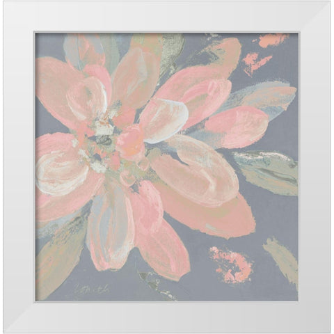 Soft Blooming Moment White Modern Wood Framed Art Print by Loreth, Lanie