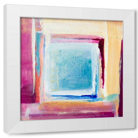 Brand New Day II White Modern Wood Framed Art Print by Loreth, Lanie