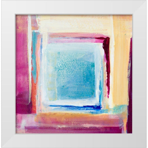 Brand New Day II White Modern Wood Framed Art Print by Loreth, Lanie