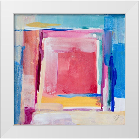 Where it Takes You I White Modern Wood Framed Art Print by Loreth, Lanie