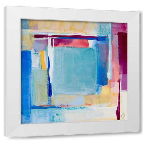 Where it Takes You II White Modern Wood Framed Art Print by Loreth, Lanie