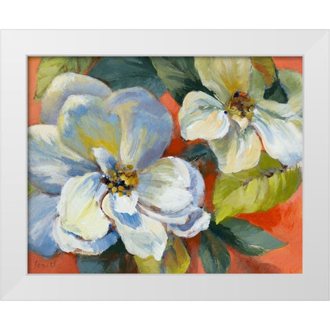 Endless Blossom II White Modern Wood Framed Art Print by Loreth, Lanie