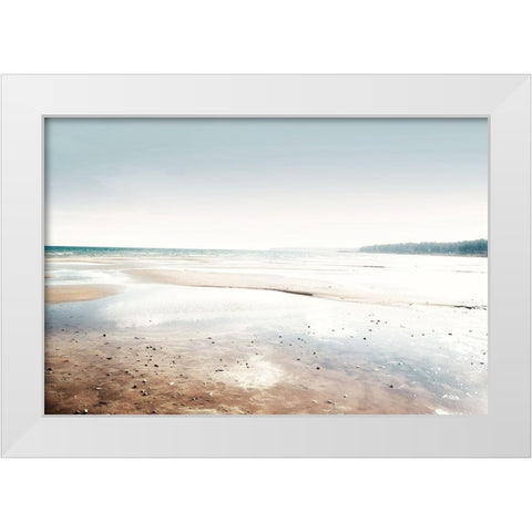 After Storm White Modern Wood Framed Art Print by Wilson, Kali