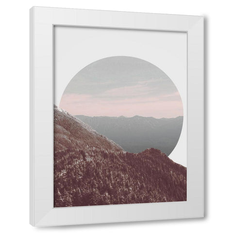 Nature Dynamics III White Modern Wood Framed Art Print by Wilson, Kali