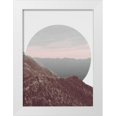Nature Dynamics III White Modern Wood Framed Art Print by Wilson, Kali