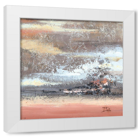 Unpredictable White Modern Wood Framed Art Print by Pinto, Patricia
