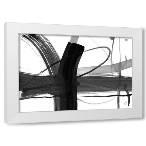 Urban Vibe I White Modern Wood Framed Art Print by Loreth, Lanie