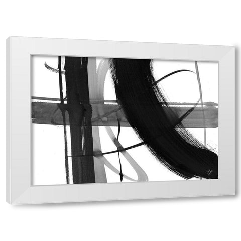 Urban Vibe II White Modern Wood Framed Art Print by Loreth, Lanie