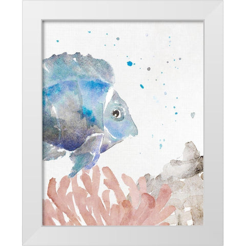 Tonal Coastal I White Modern Wood Framed Art Print by Loreth, Lanie