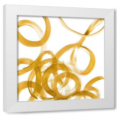 Liberation II White Modern Wood Framed Art Print by Loreth, Lanie