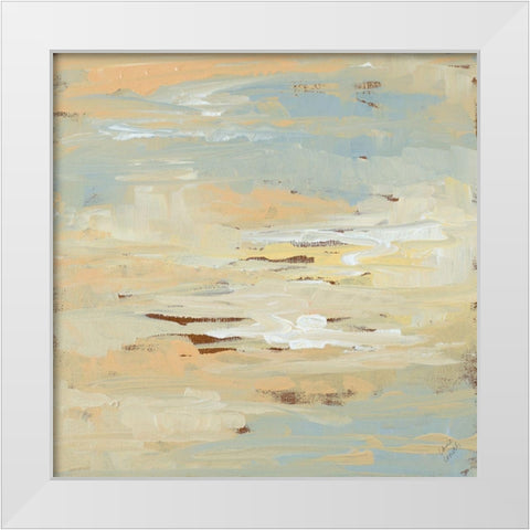 Everlasting White Modern Wood Framed Art Print by Loreth, Lanie