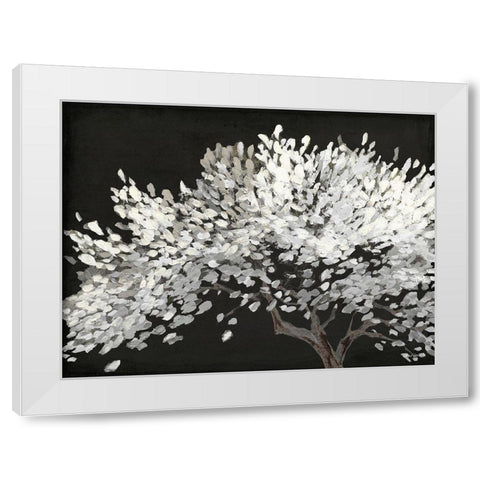 Black Lifetimes White Modern Wood Framed Art Print by Loreth, Lanie