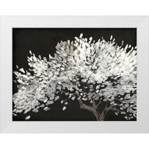 Black Lifetimes White Modern Wood Framed Art Print by Loreth, Lanie