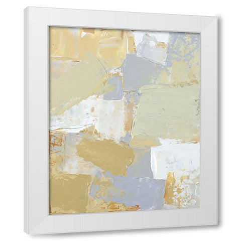 Beachside White Modern Wood Framed Art Print by Loreth, Lanie