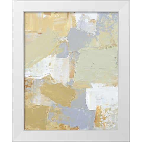 Beachside White Modern Wood Framed Art Print by Loreth, Lanie