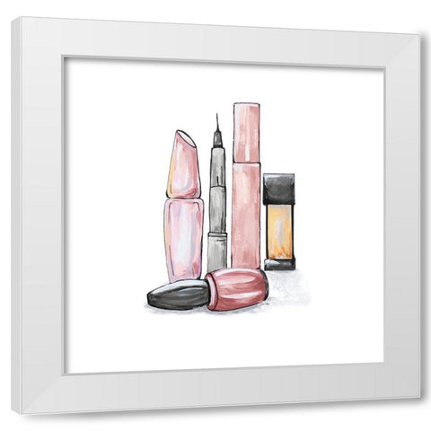 Getting Ready II White Modern Wood Framed Art Print by Ritter, Gina