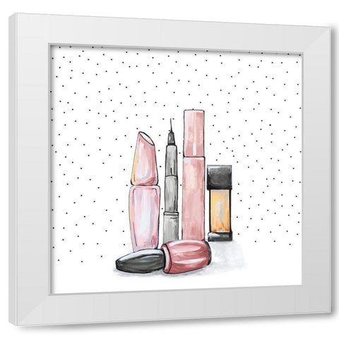 Getting Ready II White Modern Wood Framed Art Print by Ritter, Gina