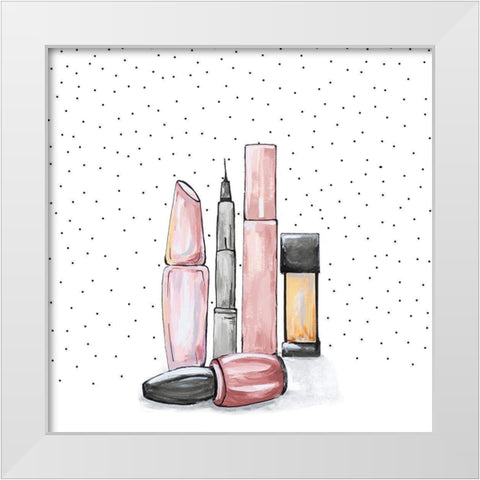 Getting Ready II White Modern Wood Framed Art Print by Ritter, Gina