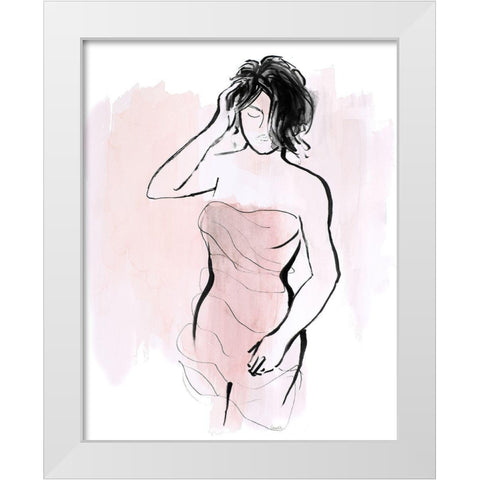 Getting Ready II White Modern Wood Framed Art Print by Loreth, Lanie