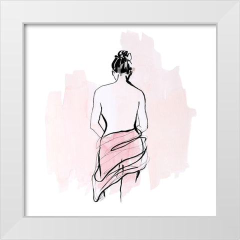 Thoughtful Moment I White Modern Wood Framed Art Print by Loreth, Lanie