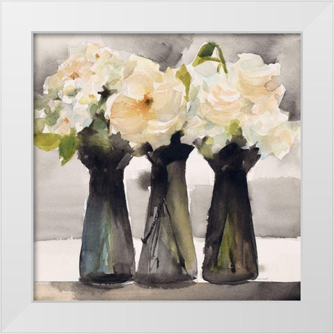 From the Greenhouse White Modern Wood Framed Art Print by Loreth, Lanie