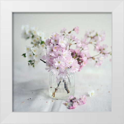 Fresh Awakening I White Modern Wood Framed Art Print by Gardner, Sarah
