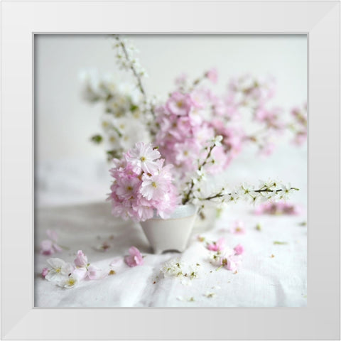 Fresh Awakenings II White Modern Wood Framed Art Print by Gardner, Sarah