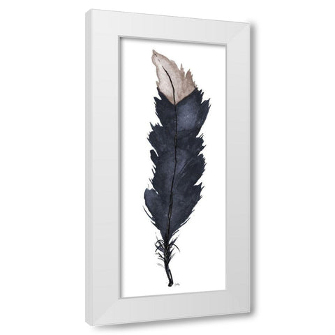 Intense Dip White Modern Wood Framed Art Print by Medley, Elizabeth