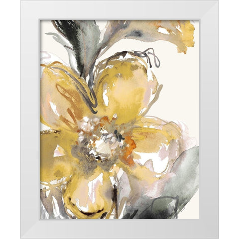 Bright Blooms I White Modern Wood Framed Art Print by Loreth, Lanie
