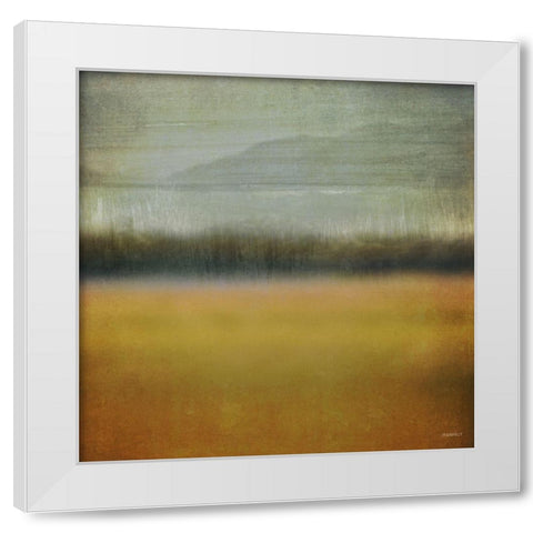Loon Lake I White Modern Wood Framed Art Print by Meneely, Dan