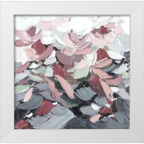 Moody Internodes White Modern Wood Framed Art Print by Coolick, Ann Marie