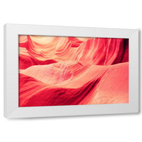 Solemn Movements II White Modern Wood Framed Art Print by ODell, Debbie