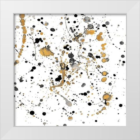 Insomnia Square II White Modern Wood Framed Art Print by Wilson, Kali
