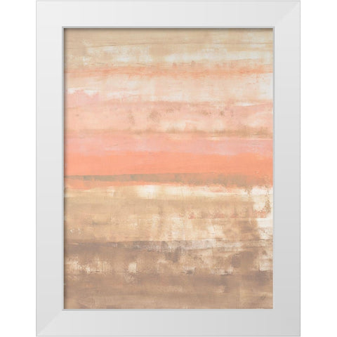 Before Night Falls White Modern Wood Framed Art Print by Loreth, Lanie