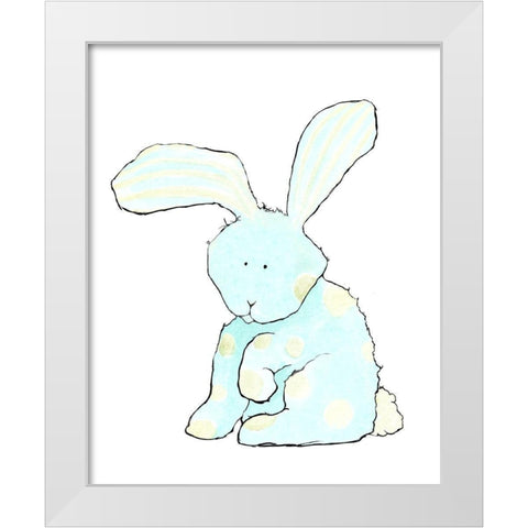 Soft and Fluffy White Modern Wood Framed Art Print by Diannart