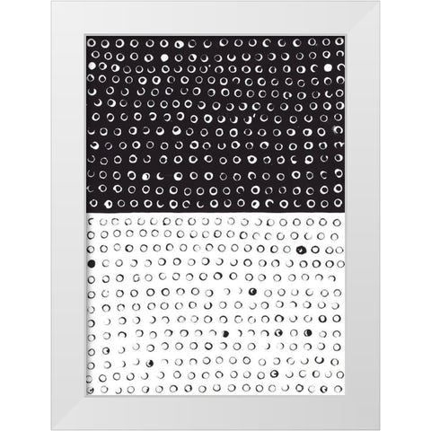 Vice Versa White Modern Wood Framed Art Print by Bucheli, Amaya