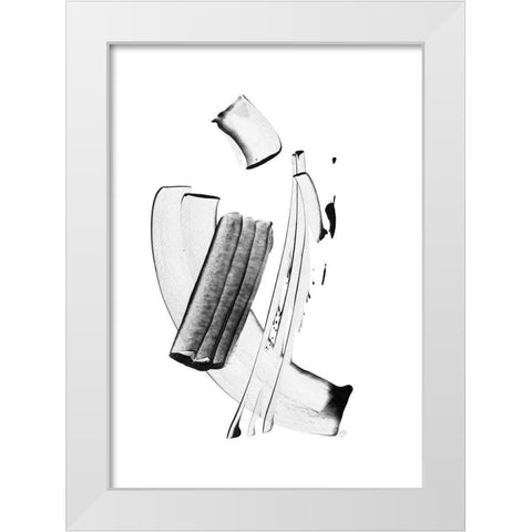 The Dance II White Modern Wood Framed Art Print by Loreth, Lanie