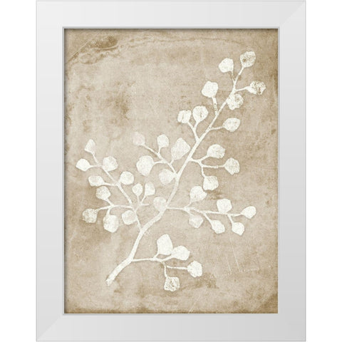 Rustic Floral II White Modern Wood Framed Art Print by Quach, Anna
