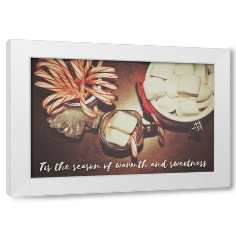 Season of Warmth and Sweetness White Modern Wood Framed Art Print by Wilson, Kali