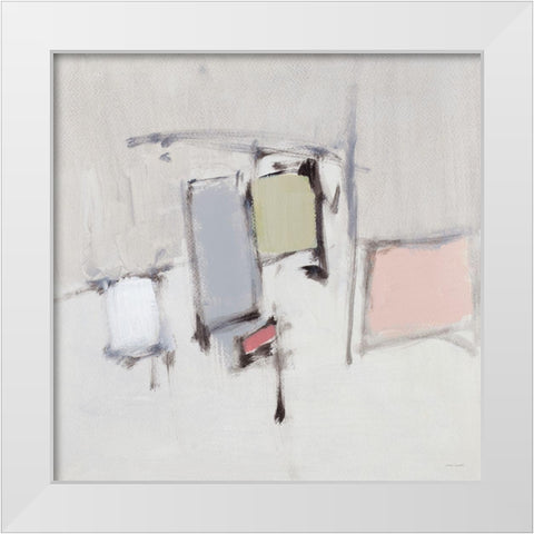 Midday Modern I White Modern Wood Framed Art Print by Loreth, Lanie