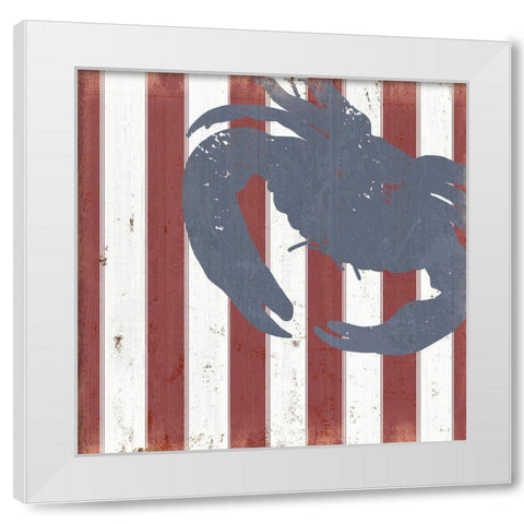American Coastal I White Modern Wood Framed Art Print by Quach, Anna
