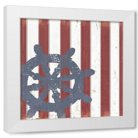 American Coastal II White Modern Wood Framed Art Print by Quach, Anna