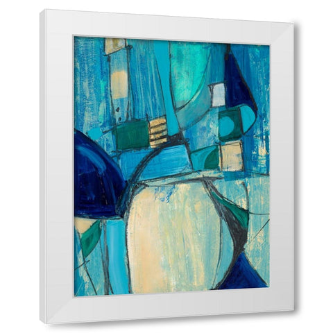 Rare Charm II White Modern Wood Framed Art Print by Maria, Robin