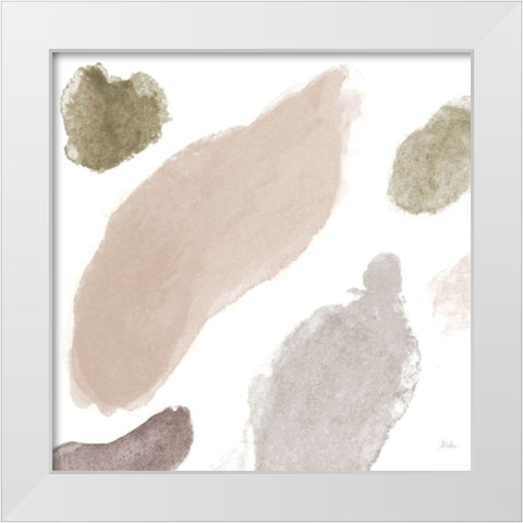Appaloosa Abstract I White Modern Wood Framed Art Print by Pinto, Patricia