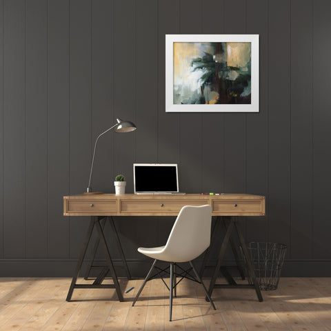 Remembrance I White Modern Wood Framed Art Print by Slivka, Jane
