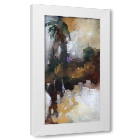 Remembrance I White Modern Wood Framed Art Print by Slivka, Jane