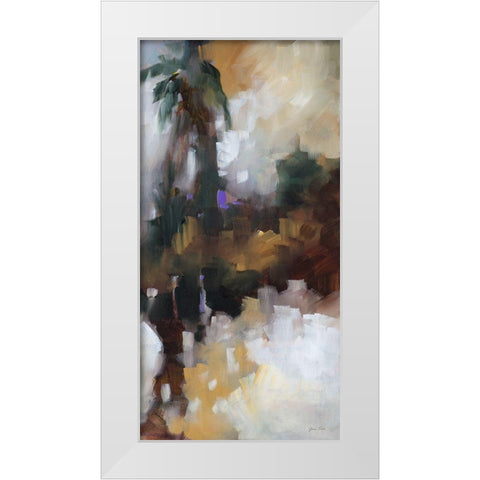Remembrance I White Modern Wood Framed Art Print by Slivka, Jane