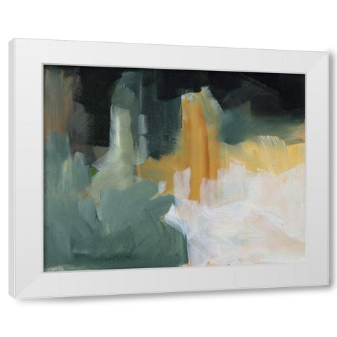 Remembrance II White Modern Wood Framed Art Print by Slivka, Jane