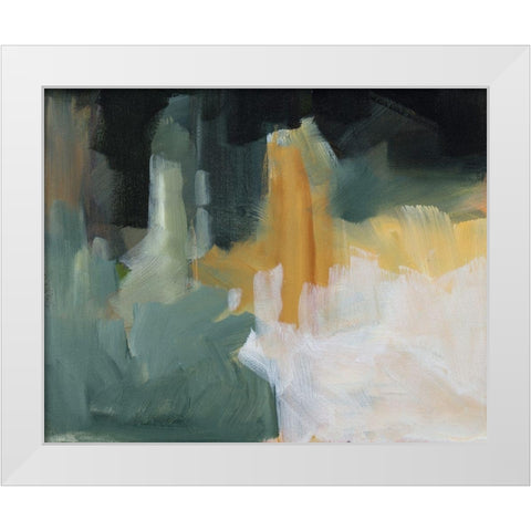 Remembrance II White Modern Wood Framed Art Print by Slivka, Jane