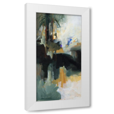 Remembrance II White Modern Wood Framed Art Print by Slivka, Jane